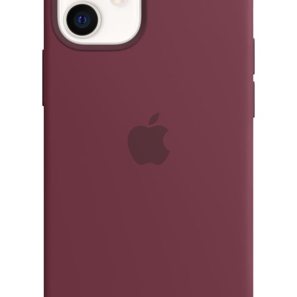 iPhone 12 mini Silicone Case with MagSafe - BlackActual Color:Plum
